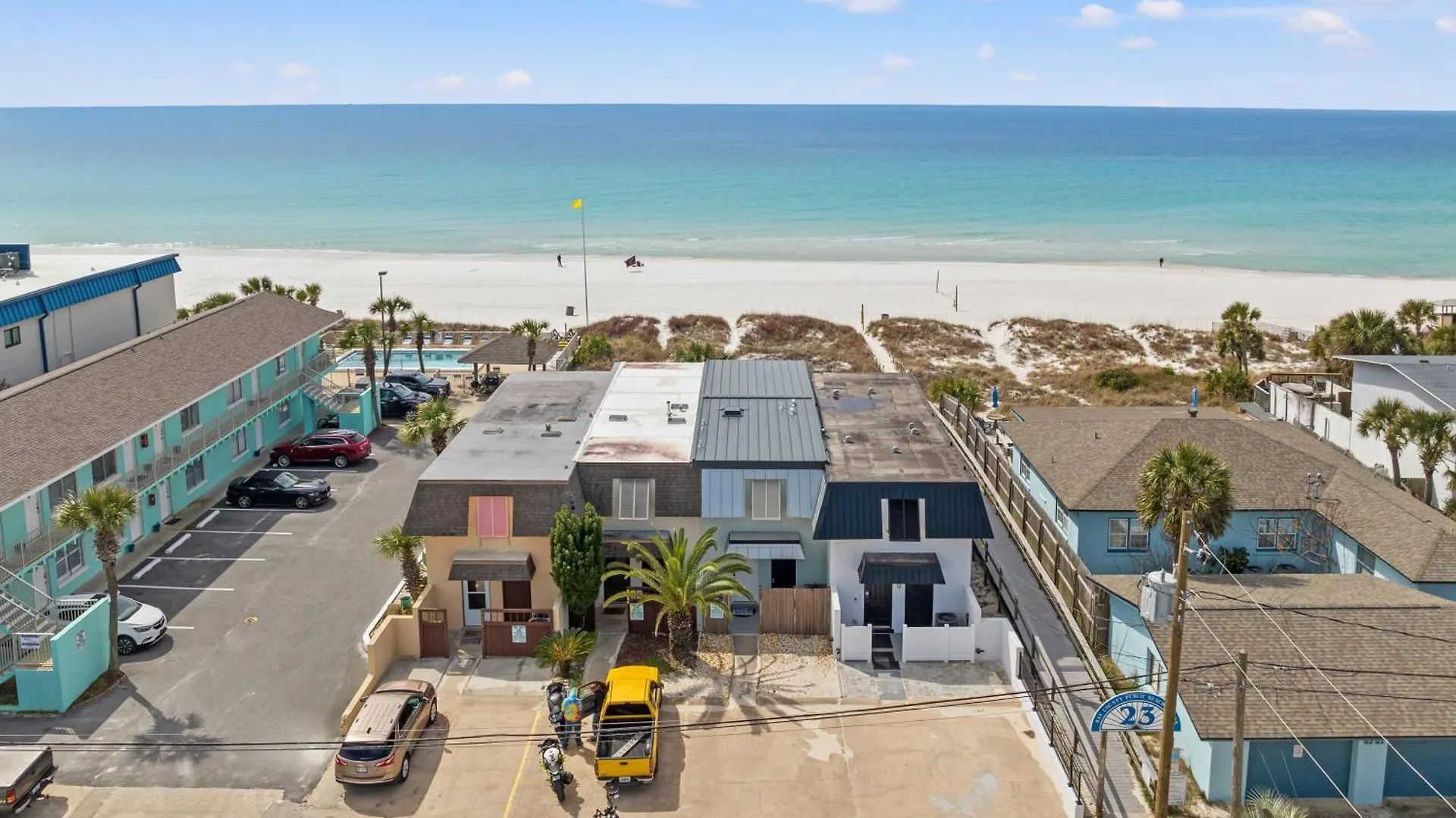 بيت للعطل Surf'S Up! Pet-Friendly, 2Br 2Ba Beachfront Townhouse, Sleeps 8! بنما سيتي بيتش الولايات المتحدة الأمريكية