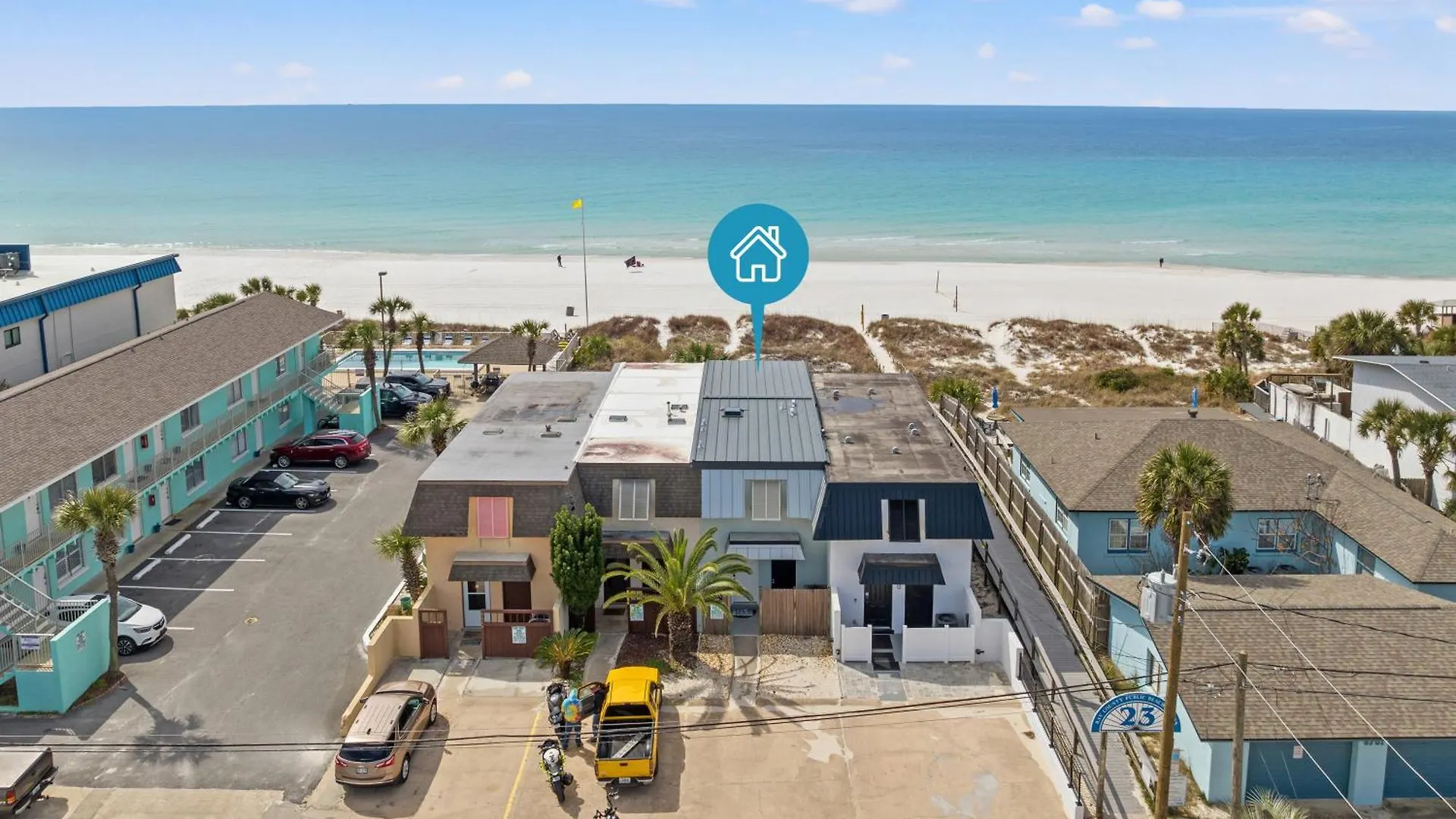 Surf'S Up! Pet-Friendly, 2Br 2Ba Beachfront Townhouse, Sleeps 8! بنما سيتي بيتش